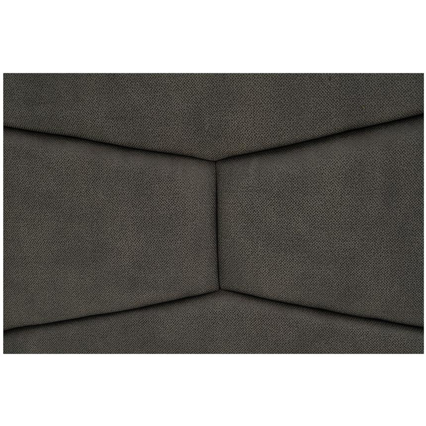 Grigio Gray Armless Loveseat  alternate image, 6 of 7 images.