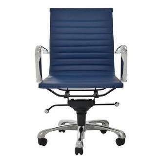 Watson Blue Low Back Desk Chair