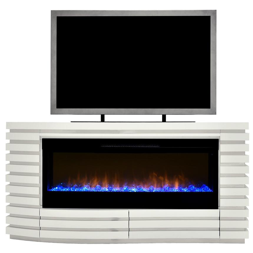 Elliot Electric Fireplace w/Remote Control El Dorado Furniture