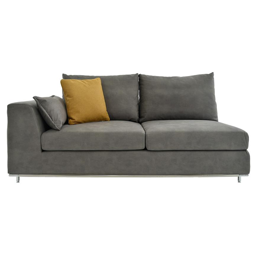 Grigio Gray Left Sofa  main image, 1 of 7 images.