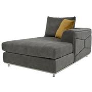 Grigio Gray Right Chaise  alternate image, 3 of 7 images.