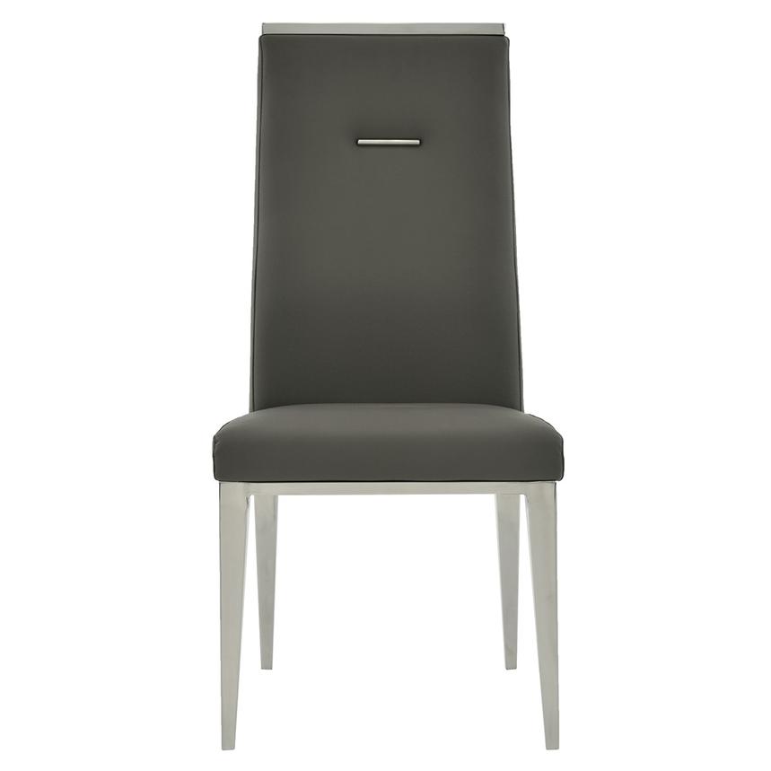 Hyde Dark Gray Side Chair  main image, 1 of 8 images.