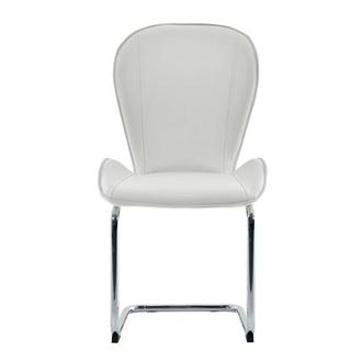 Latika White Side Chair