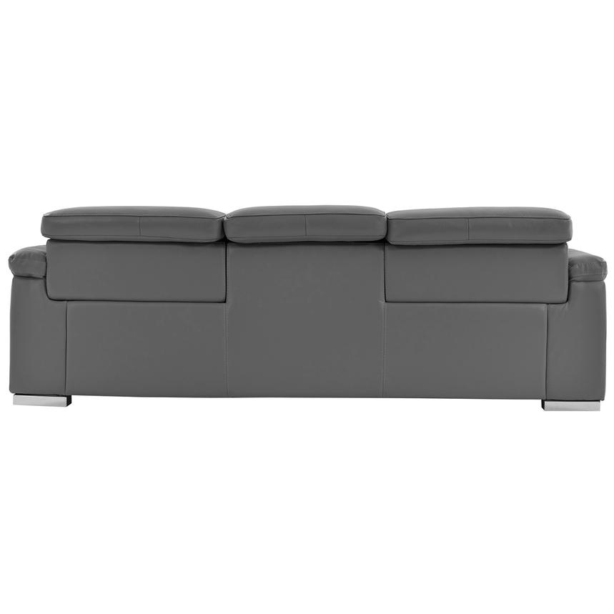 Charlie Gray Leather Power Reclining Sofa  alternate image, 6 of 11 images.