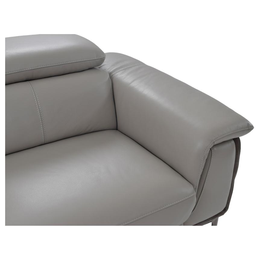 Richardson Leather Power Reclining Sofa w/Left Chaise  alternate image, 6 of 12 images.