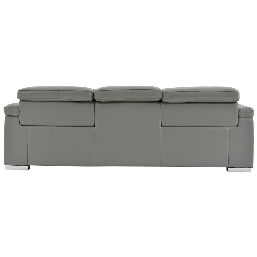 Charlie Gray Power Motion Leather Sofa