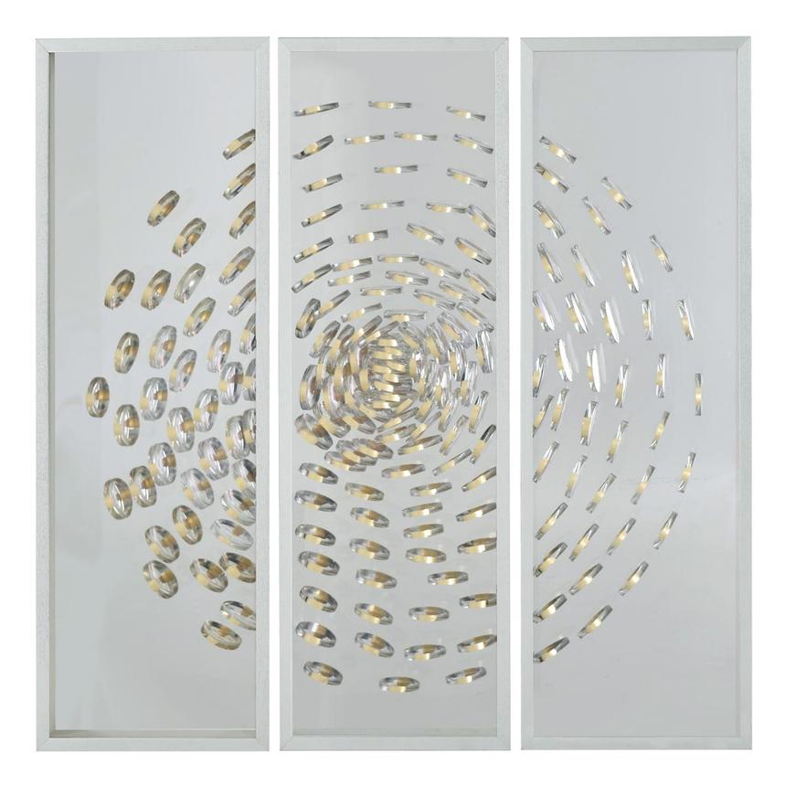 Silver Swirl Set of 3 Shadow Boxes alternate image, 2 of 3 images.