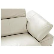 Toronto White Leather Power Reclining Sofa w/Left Chaise  alternate image, 5 of 11 images.