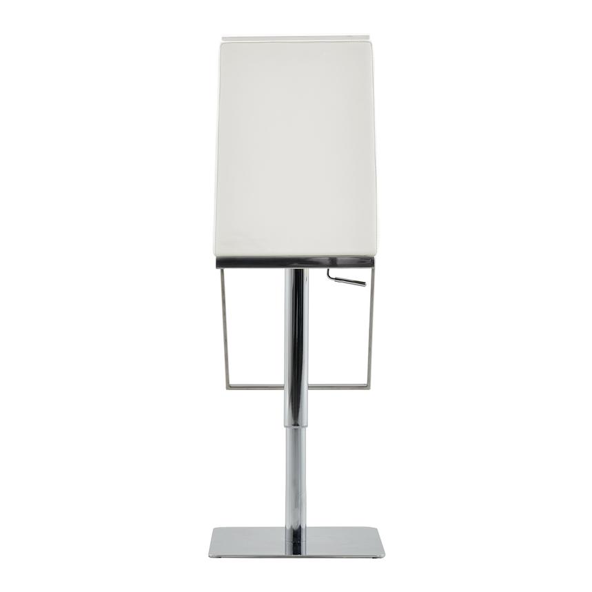 Hyde White Adjustable Stool  alternate image, 4 of 8 images.