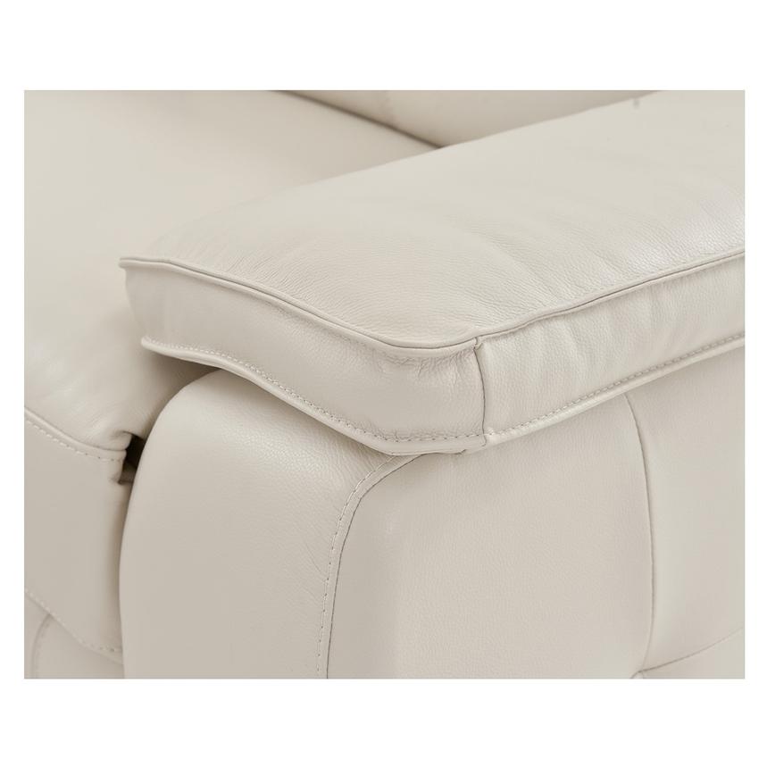 Gian Marco Light Gray Home Theater Leather Seating with 5PCS/2PWR alternate image, 7 of 10 images.
