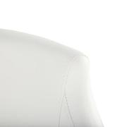 Dusty White Swivel Counter Stool  alternate image, 5 of 8 images.