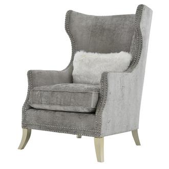 Page Gray Accent Chair