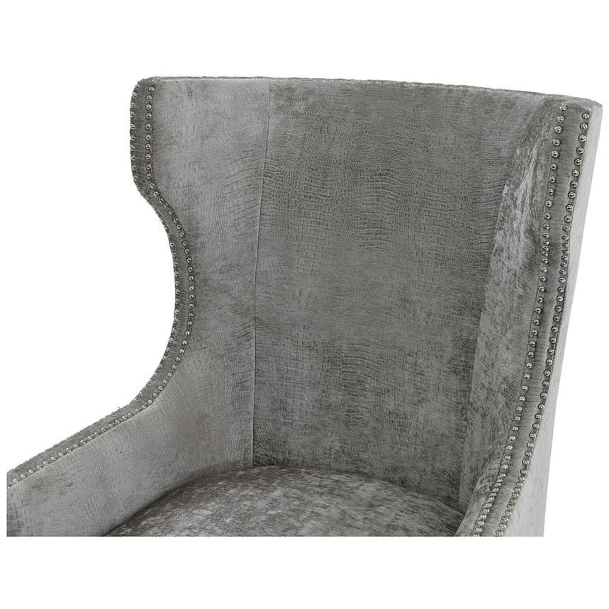 Page Gray Accent Chair  alternate image, 6 of 8 images.