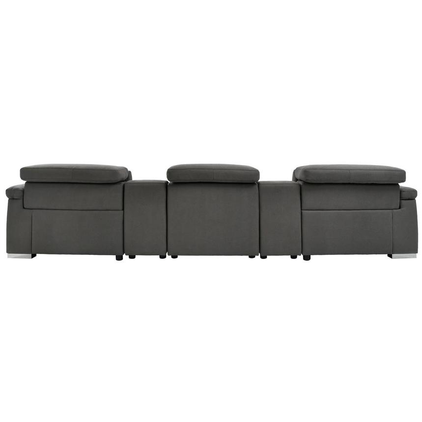 Karly Dark Gray Home Theater Seating with 5PCS/2PWR  alternate image, 6 of 11 images.