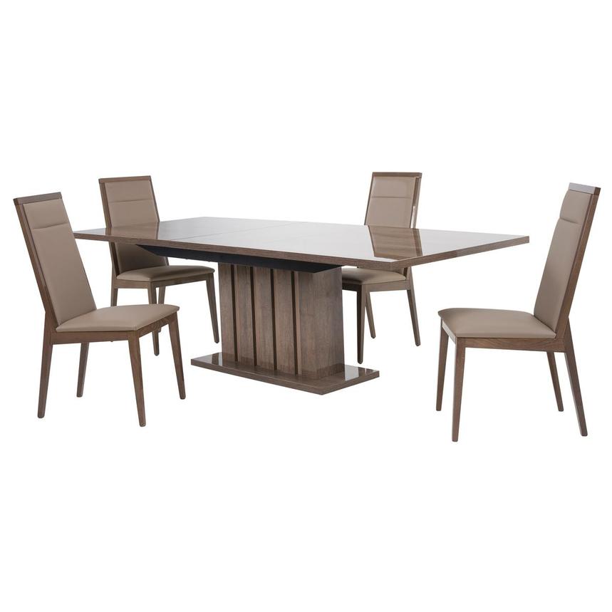 Matera 77" 5-Piece Dining Set  alternate image, 4 of 20 images.