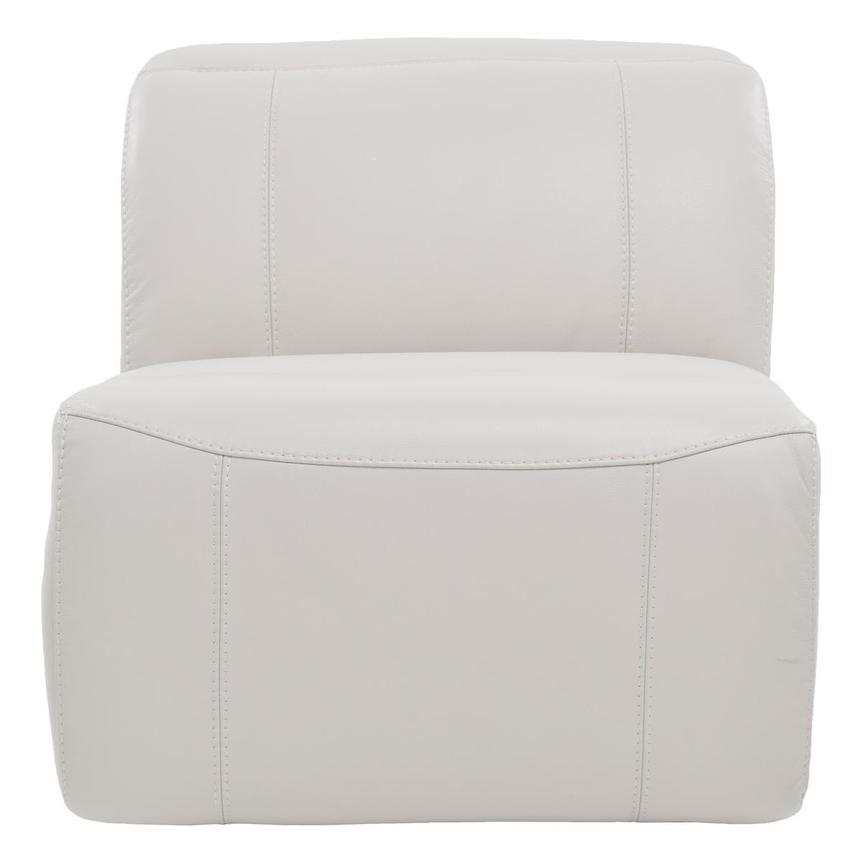 Austin Light Gray Armless Power Recliner