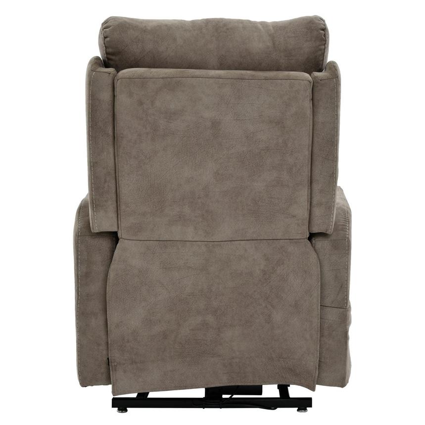 Jimmy Light Brown Power Lift Recliner  alternate image, 7 of 9 images.