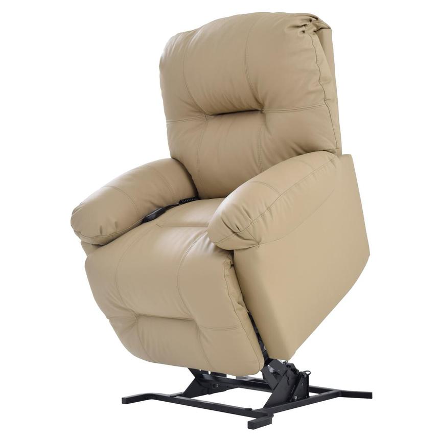Wynette Cream Leather Power Lift, Leather Power Lift Recliner