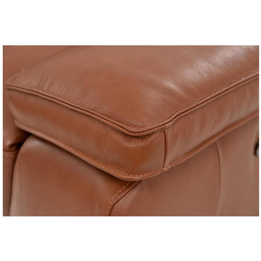 Gian Marco Tan Leather Power Reclining Sectional with 5PCS/3PWR  alternate image, 5 of 7 images.