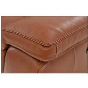Gian Marco Tan Leather Power Reclining Sectional with 7PCS/3PWR  alternate image, 5 of 9 images.