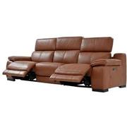 Gian Marco Tan Oversized Leather Sofa  alternate image, 3 of 9 images.