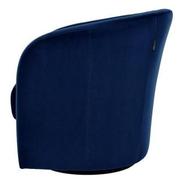 Delia Blue Accent Chair  alternate image, 4 of 7 images.