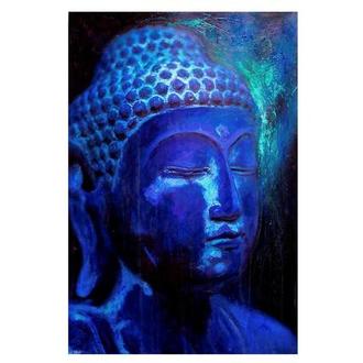 Blue Buddha Acrylic Wall Art