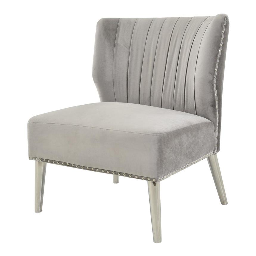 Palermo Gray Accent Chair  main image, 1 of 6 images.