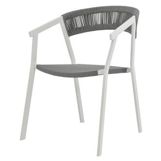 Breeze Dark Gray Arm Chair