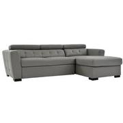 Reeve Gray Sleeper w/Right Chaise  main image, 1 of 7 images.
