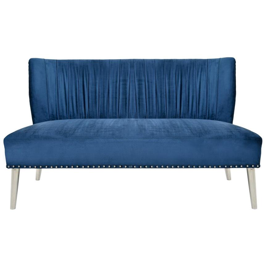 Palermo Blue Settee El Dorado Furniture