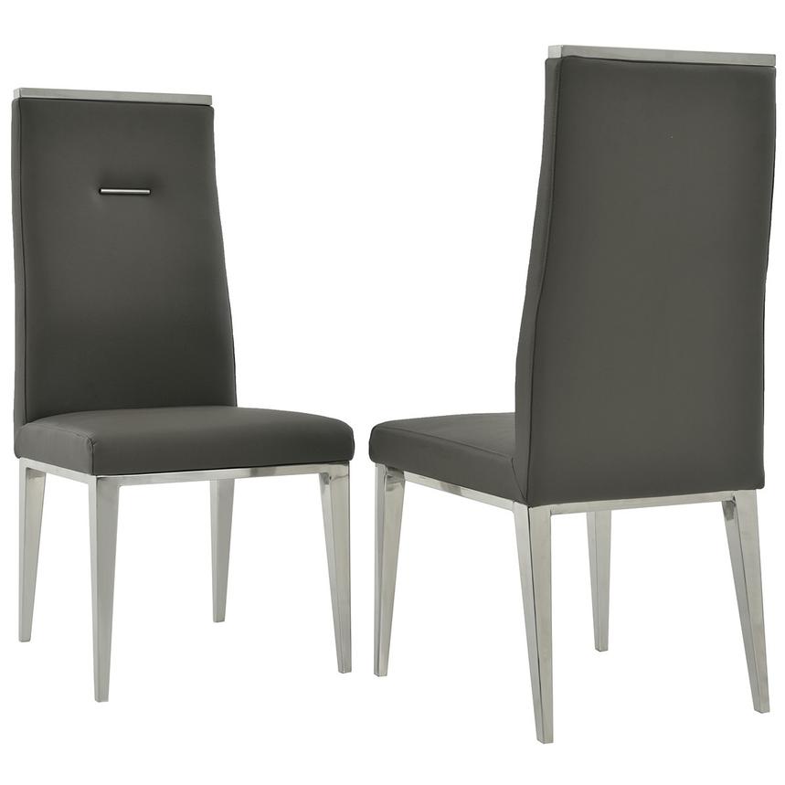 Opus/Hyde I Dark Gray 5-Piece Dining Set  alternate image, 9 of 12 images.