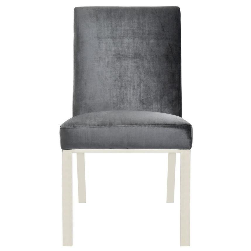 Wellington Dark Gray Side Chair  main image, 1 of 6 images.