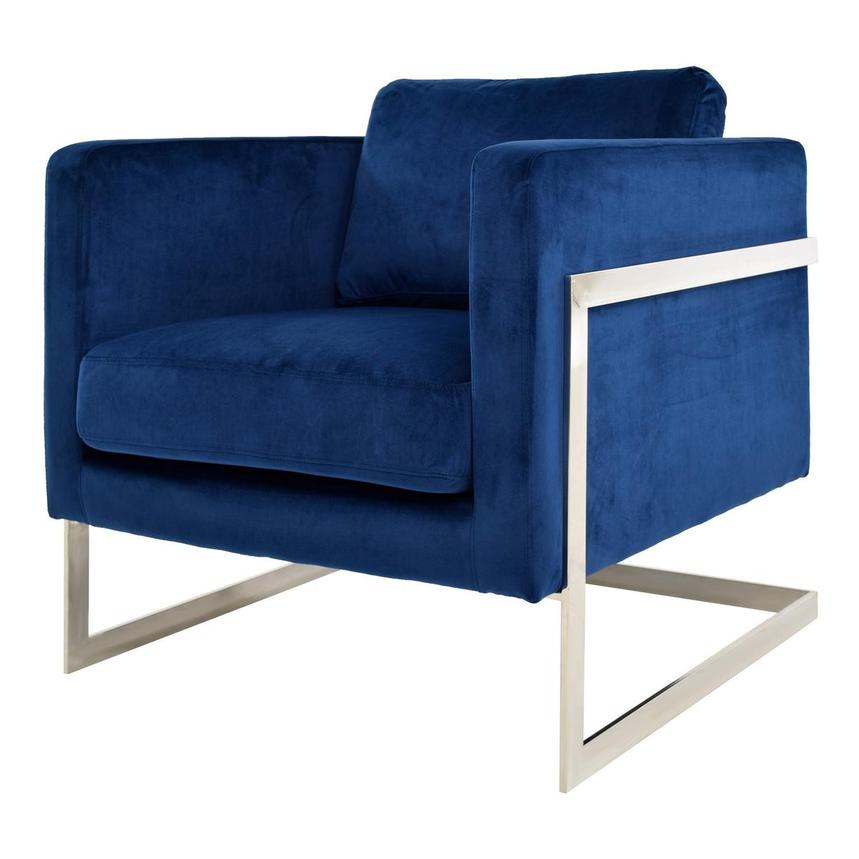 Emma Blue Accent Chair