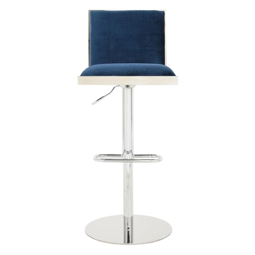 Allison Blue Adjustable Stool  main image, 1 of 9 images.