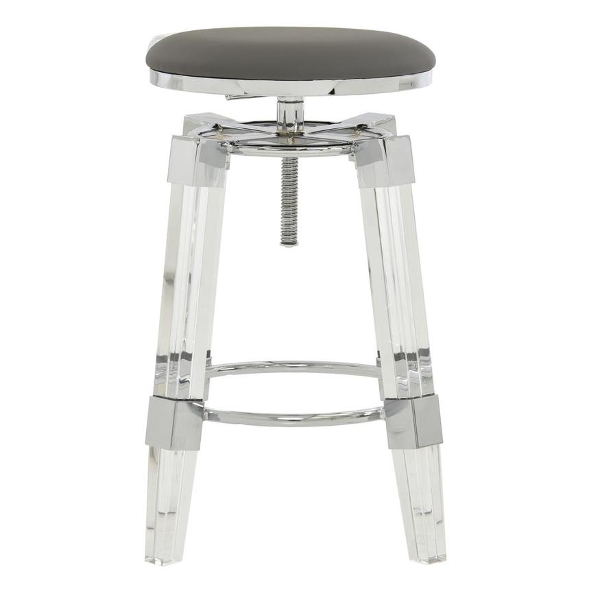 Julie Gray Adjustable Stool  main image, 1 of 4 images.