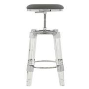 Julie Gray Adjustable Stool  alternate image, 3 of 4 images.