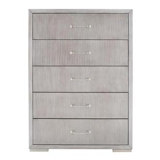 AAmerica Glacier Point AAMGLP-GR-5-70-0 Transitional 6-Drawer Lingerie  Chest with Felt-Lined Top Drawer, Wayside Furniture & Mattress