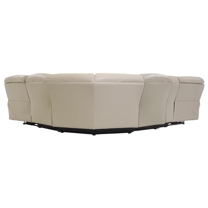 Cody Cream Leather Power Reclining Sectional with 6PCS/2PWR