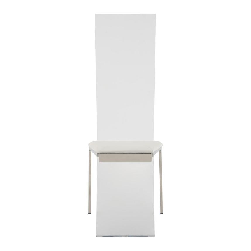 Layra White Side Chair  alternate image, 4 of 6 images.