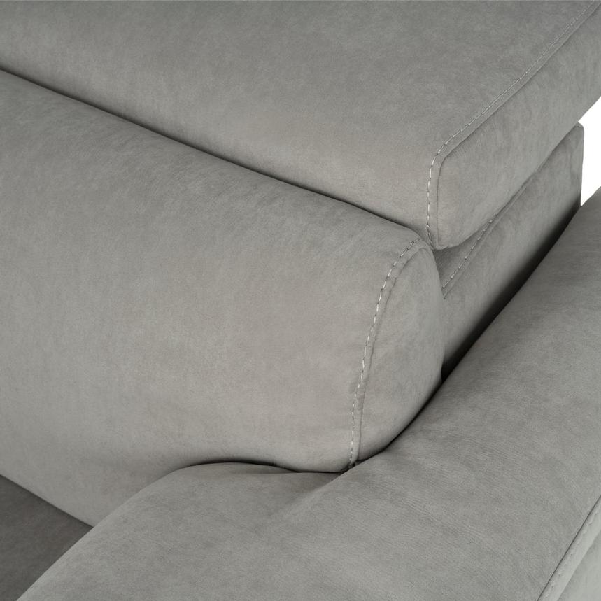 Karly Light Gray Power Reclining Sectional with 4PCS/2PWR  alternate image, 5 of 6 images.
