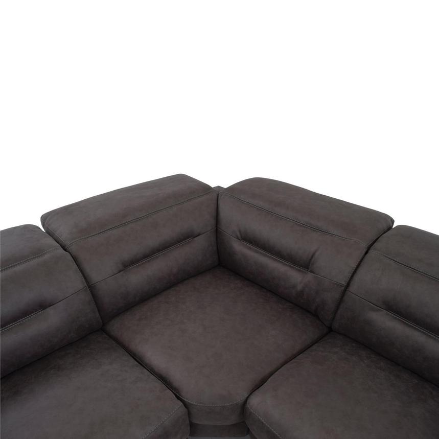 Claribel II Gray Power Reclining Sectional with 4PCS/2PWR  alternate image, 6 of 9 images.