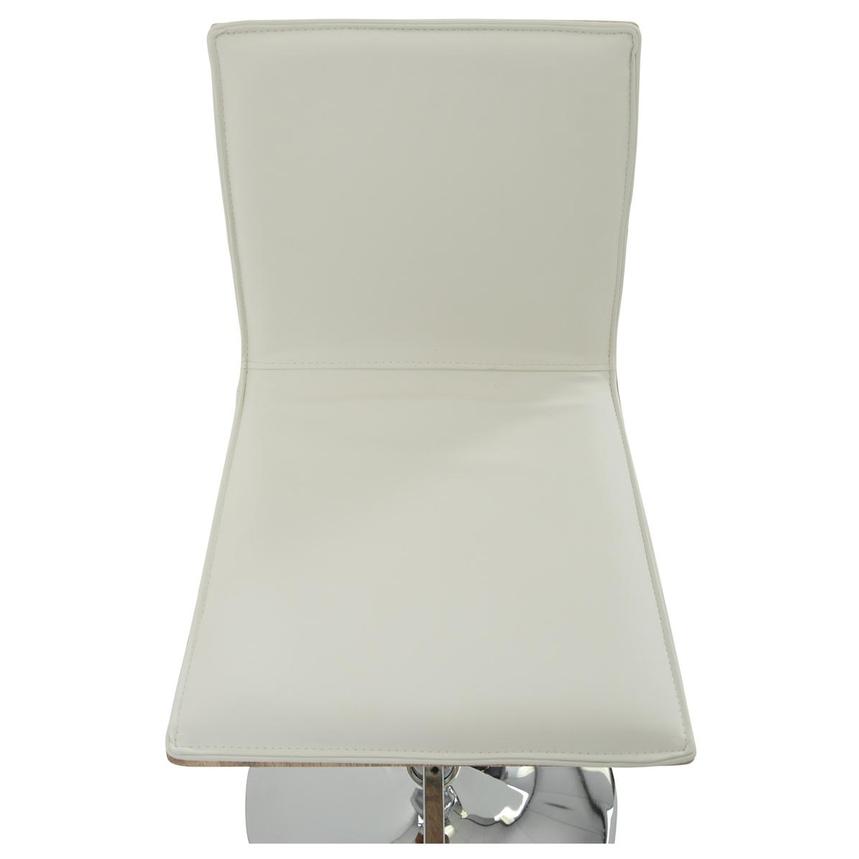 Solimar White Adjustable Stool  alternate image, 6 of 11 images.