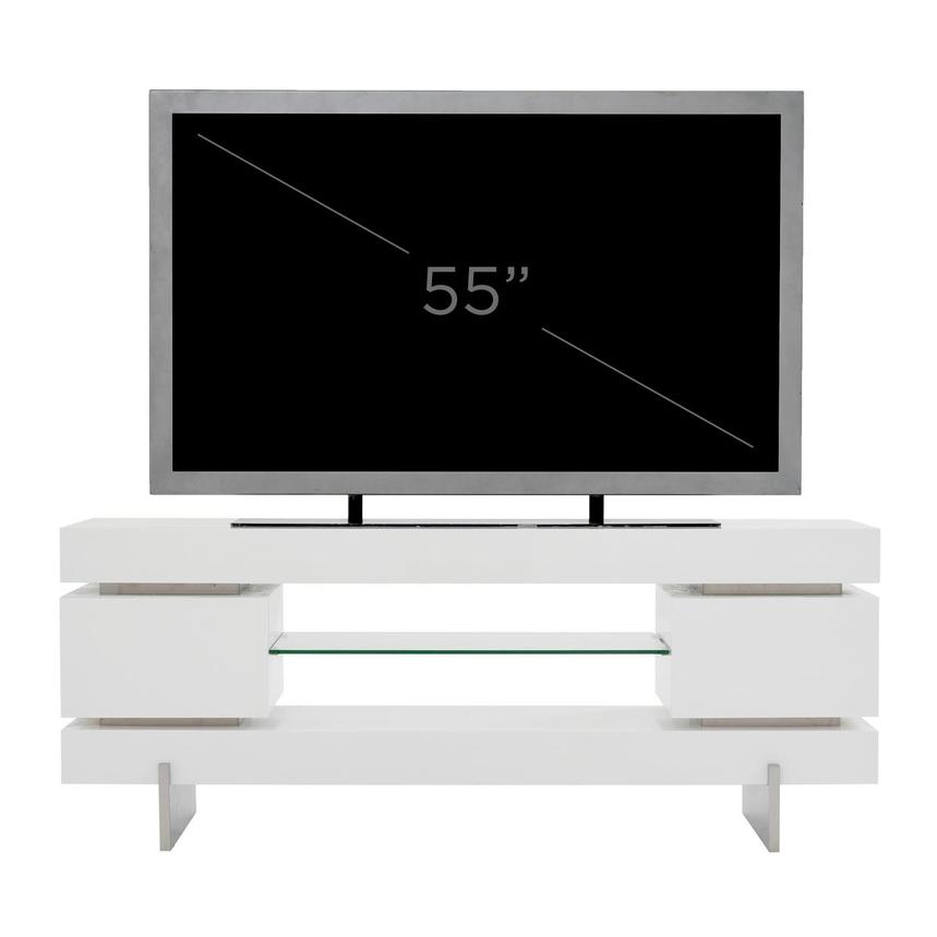 Darius White Medium TV Stand  alternate image, 8 of 8 images.