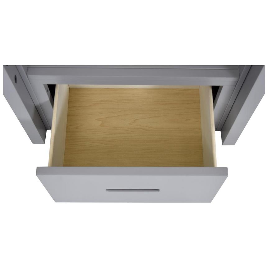 Balto Gray Twin Bunk Bed w/Storage  alternate image, 7 of 7 images.