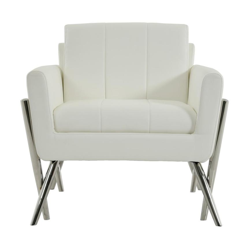 Juliet White Accent Chair  alternate image, 2 of 6 images.