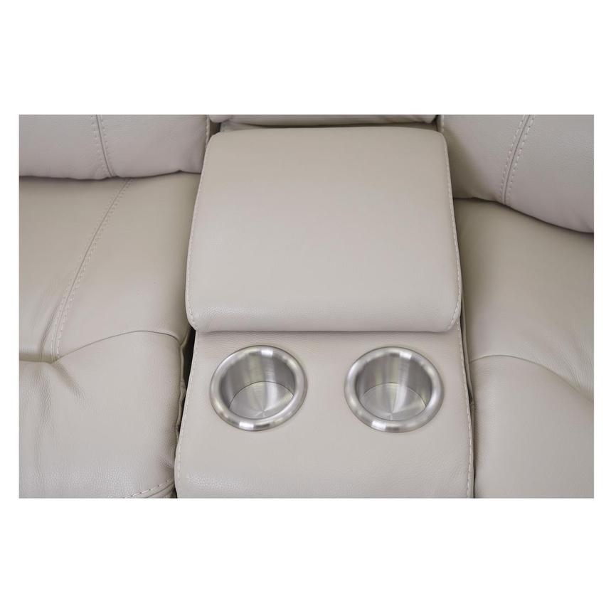 Cody Cream Home Theater Leather Seating with 5PCS/3PWR  alternate image, 7 of 9 images.