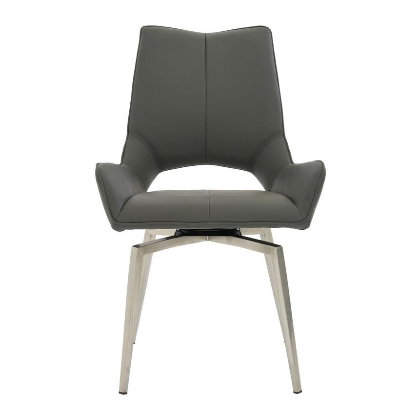 Kalia Gray Swivel Side Chair  main image, 1 of 6 images.