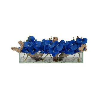 Dulce Orchids Blue Flower Arrangement