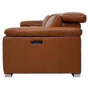 Charlie Tan Home Theater Leather Seating with 5PCS/2PWR  alternate image, 4 of 12 images.